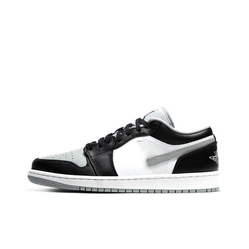 Mens Jordan |  Air Jordan 1 Low Jordan Black/Medium Olive/White