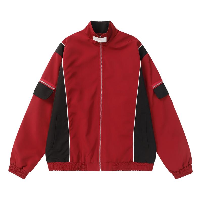 Womens Jackets & Vests |  Chicago Bulls Swoosh Fly 2023/24 City Edition Clothing Black/University Red/White/Black